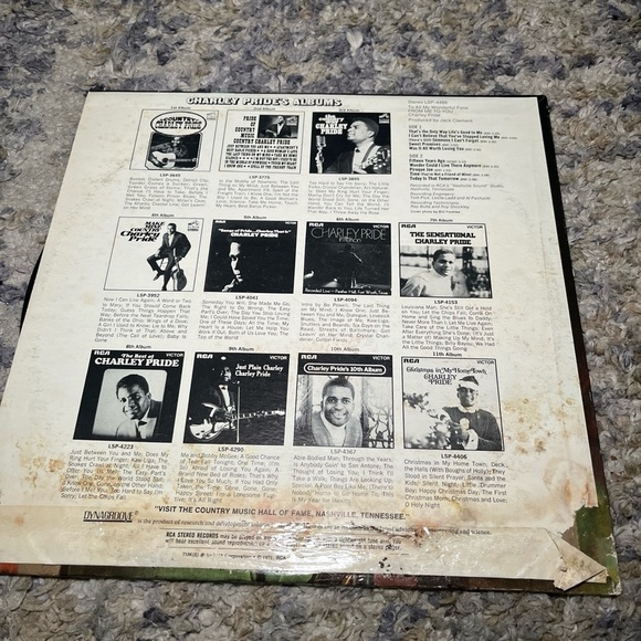 Charley Pride- from me to you vintage vinyl record from 1971 - Picture 2 of 9